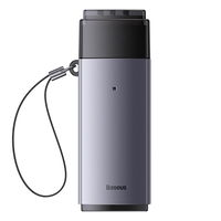 Baseus Lite serijos adapteris SD / TF USB kortelių skaitytuvas pilkos spalvos (WKQX060013)