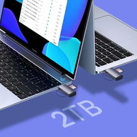 Baseus Lite serijos adapteris SD / TF USB kortelių skaitytuvas pilkos spalvos (WKQX060013)
