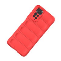 Xiaomi Redmi Note 11 lankstus šarvuotas dangtelis juodas