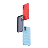Xiaomi Redmi Note 11 lankstus šarvuotas dangtelis juodas