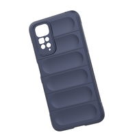 Xiaomi Redmi Note 11 lankstus šarvuotas dangtelis juodas