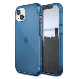 Raptic X-Doria Air dėklas iPhone 14 Plus su šarvuotu dangteliu, mėlynas