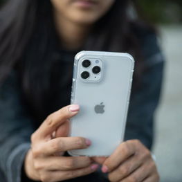 Raptic X-Doria skaidrus dėklas iPhone 14 šarvuotas skaidrus dėklas