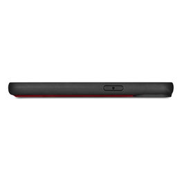 iCarer piniginės dėklas 2in1 iPhone 14 Pro odinis flip dėklas su apsauga nuo RFID, raudonas (WMI14220726-RD)