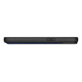 iCarer piniginės dėklas 2in1 iPhone 14 Pro odinis flip dėklas su apsauga nuo RFID, mėlynas (WMI14220726-BU)