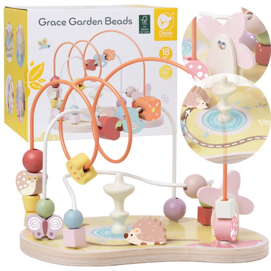 Grace Garden Beads edukacinis persipynęs labirintas 18 m+ FSC