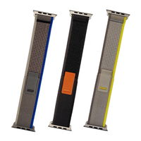 Trail Velcro dirželis Apple Watch 38/40/41 mm - juodas