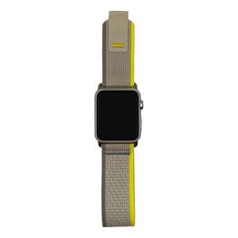 Trail Velcro dirželis Apple Watch 38/40/41 mm - šviesiai pilkas