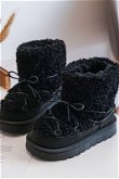 Šilti vaikiški sniego batai juodi Asija