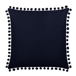 Dekoratyvinis užvalkalas Fluffy 45x45 - tamsiai mėlynas