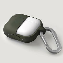 Uniq dėklas Vencer AirPods Pro 2 gen. Silikono žalia/smėlio žalia