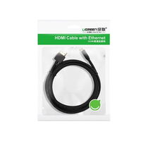 HDMI kabelis - micro HDMI kabelis 19 kontaktų 2.0v 4K 60Hz 30AWG 1,5 m juodas (30102)
