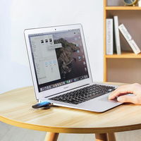 adapteris SD / micro SD kortelių skaitytuvas (USB C), juodas (CM304)