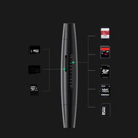 adapteris SD / micro SD kortelių skaitytuvas (USB C), juodas (CM304)