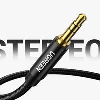 garso kabelis AUX tiesus minijack 3,5 mm 2 m mėlynas (AV112)