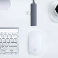 USB šakotuvas - 4x USB 3.2 Gen 1 su micro USB maitinimo prievadu, pilkos spalvos (CM219 50985)