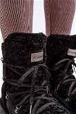 Neperšlampami platforminiai sniego batai D.Franklin DFSH370004 Juoda