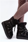 Neperšlampami platforminiai sniego batai D.Franklin DFSH370004 Juoda