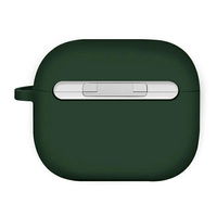UNIQ dėklas Nexo AirPods 3 gen + ausų kabliukai Silikoninis žalias/žalias