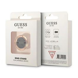 Guess žiedų stovas GURSHG4SK juoda/juoda 4G