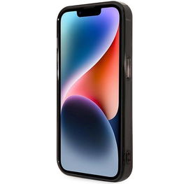 Ferrari FEHMP14XUCOK iPhone 14 Pro Max 6,7 juodos/juodos spalvos deklas IMD Combi Magsafe