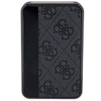 Guess Powerbank 18W GUPB10DP4GEGK 10000mAh juoda/juoda 4G odinis metalinis logotipas