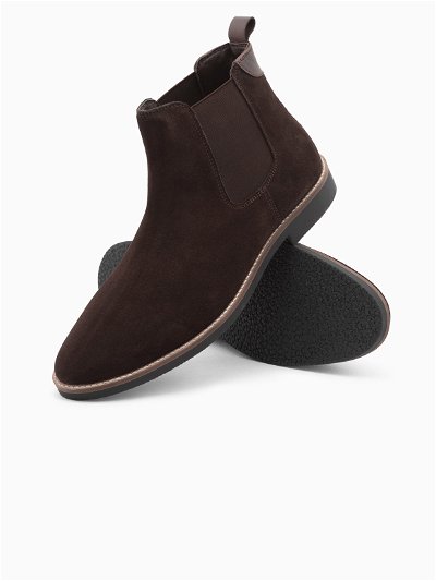 Vyriški odiniai batai - tamsiai rudi