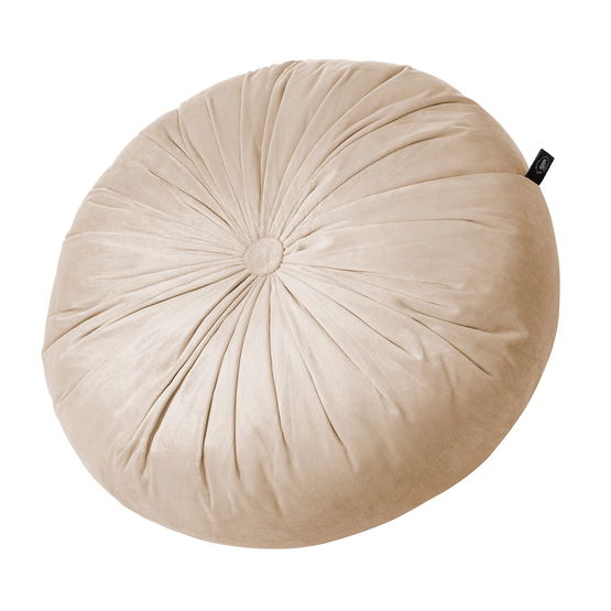 Dekoratyvinis aksominis užvalkalas Soft 40x40 A834 - smėlio spalvos