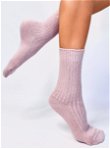 Moteriškos LOWES rožinės kojinės
