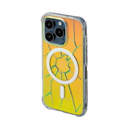 MagSafe silikoninis dėklas iPhone 15 Pro Max - holografinis