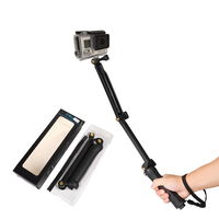 3 1 monopodo trikojis su GoPro asmenukių laikikliu