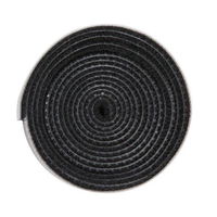 Baseus Rainbow Circle kabliukų ir kilpų dirželiai - velcro juosta kabelių organizatoriui 1 m juoda (ACMGT-E01)