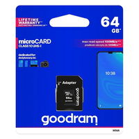 Goodram Microcard 64 GB micro SD XC UHS 0640R12)