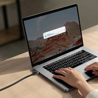 Baseus didelės spartos šešių tipų RJ45 Gigabitinio tinklo kabelis (plokščias kabelis)15 m juodas