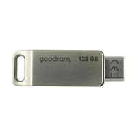 128 GB USB 3.2 Gen 1 USB / USB C OTG ODA3 Goodram atmintinė - sidabrinė