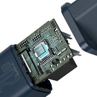 [ ] Baseus Super Si 1C greitas sieninis įkroviklis USB C tipo 20 W Power Delivery + USB C tipo - Lightning kabelis 1 m mėlynas (TZCCSUP-B03)