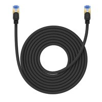 interneto kabelis RJ45 cat.7 10Gb/s 8 m pintas juodas