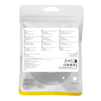 Baseus greitojo interneto kabelis RJ45 cat.7 10Gbps 5 m pintas juodas