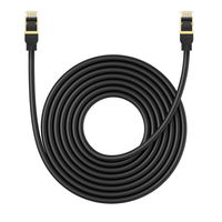 Baseus didelės spartos Cat 8 40 Gb/s Ethernet kabelis 8 m - juodas