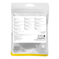 Baseus didelės spartos Cat 8 40 Gb/s Ethernet kabelis 8 m - juodas