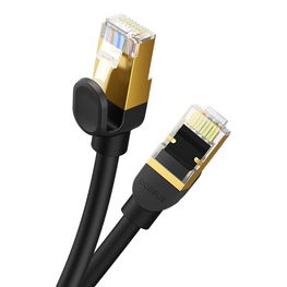 Baseus didelės spartos Cat 8 40 Gb/s Ethernet kabelis 8 m - juodas