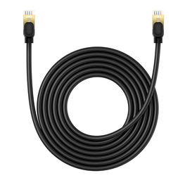 Baseus didelės spartos Cat 8 40 Gb/s eterneto kabelis 5 m - juodas
