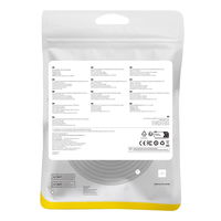 Baseus didelės spartos Cat 8 40 Gb/s eterneto kabelis 5 m - juodas