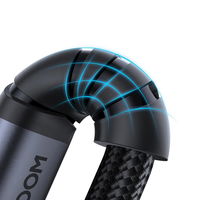 stereofoninis garso kabelis AUX 3,5 mm mini lizdas - Lightning , skirtas iPhone iPad , 1,2 m, juodas (SY-A06)