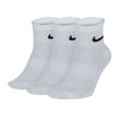 Nike Everyday Lightweight Ankle 3Pak M SX7677-100 kojinės