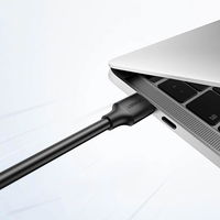 kabelis USB A USB3.0 5Gb/s 0,5 m juodas (US128)