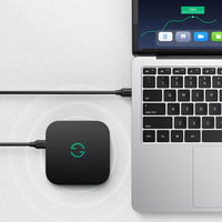 kabelis USB A USB3.0 5Gb/s 0,5 m juodas (US128)