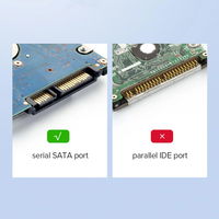 SSD / HDD korpusas 2,5 USB 3.0 SATA juodas (CM237)