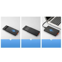 SSD / HDD korpusas 2,5 USB 3.0 SATA juodas (CM237)
