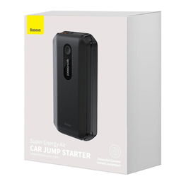 Power Bank Power Starter Jump Starter 10000mAh 12V (1000A / 500A) maitinimo bankas + krokodilo spaustukai juodi (CGNL020101)